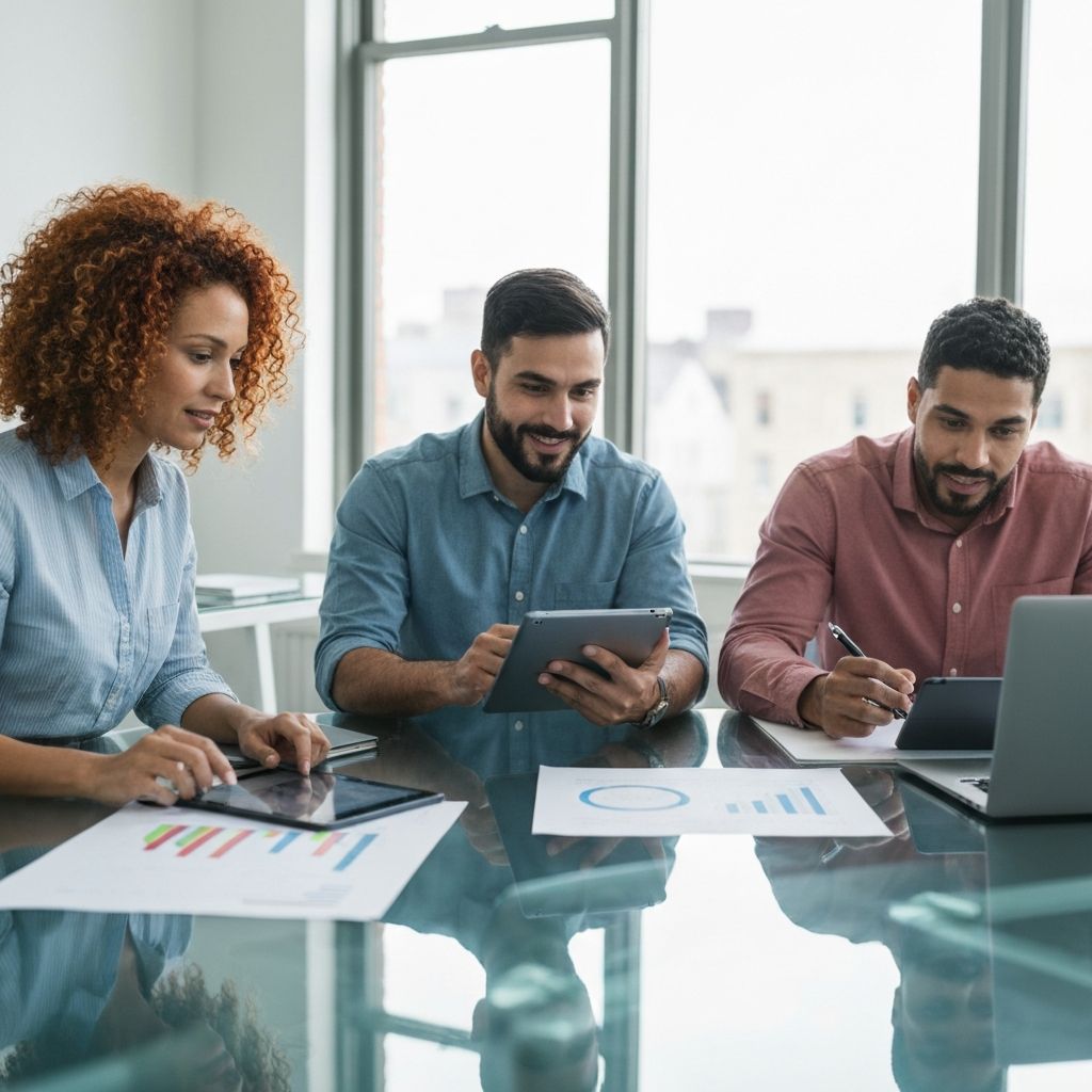 Equipo de excelencia operacional trabajando en mejora continua